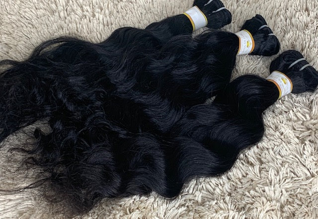 Raw Indian Hair 3 Bundlles